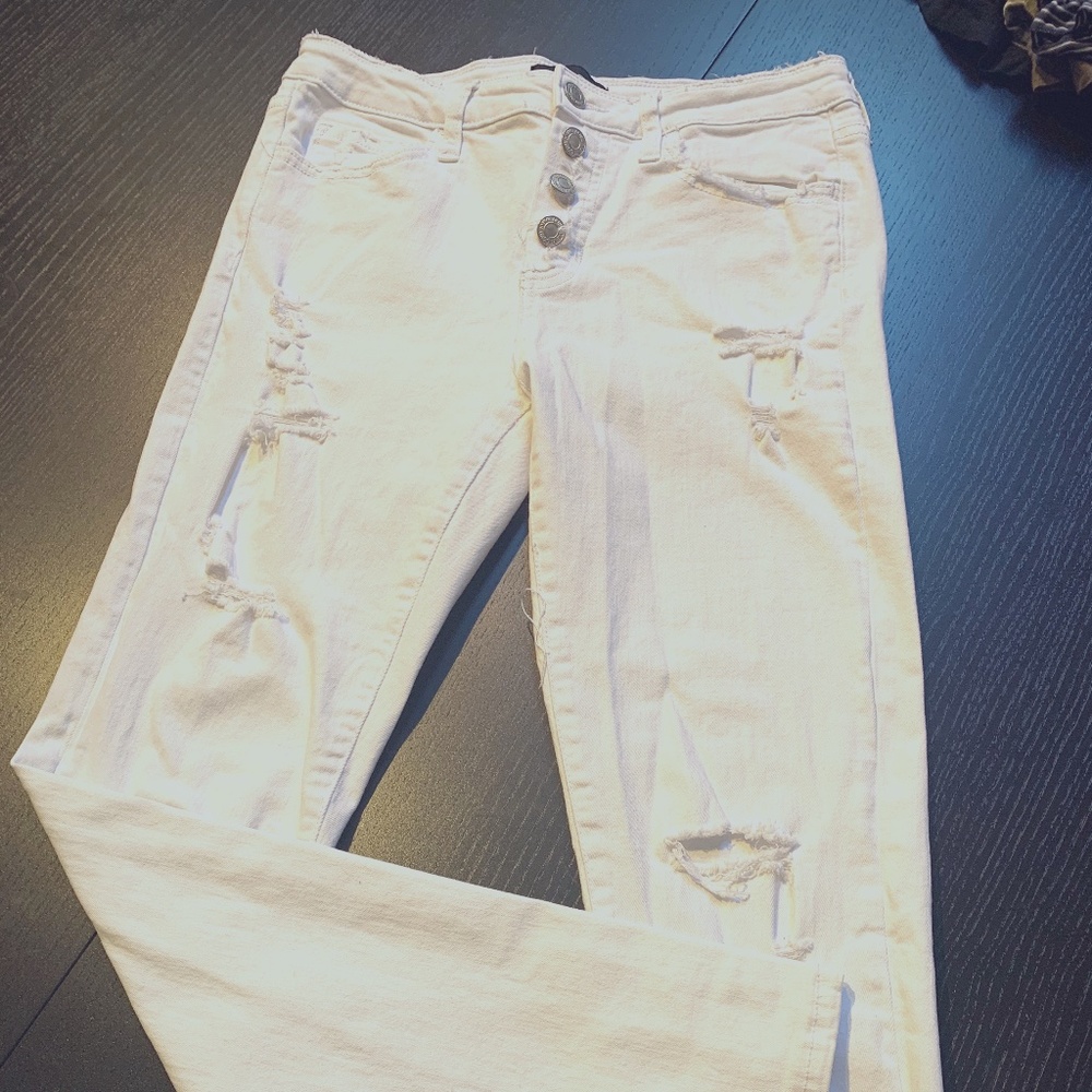 VERVET White Ankle Skinny Fit